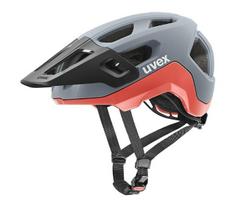 Dviratininko šalmas Uvex React, pilkas, 52-56 cm