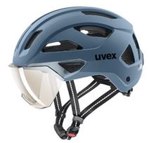 Dviratininko šalmas Uvex Stride Visor, mėlynas, Dydis M (53-56 cm)