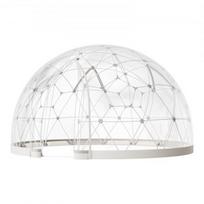 Sodo kupolas iglu, 450x270 cm, skaidrus, PVC, lauko palapinė
