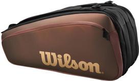 Teniso rakečių dėklas Wilson Super Tour 9 Pro Staff, rudas