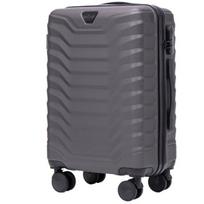Wings Kabininis Lagaminas su 4 Ratukais, Tamsiai Pilkas, ABS, 38L