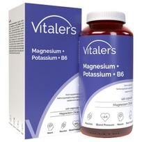 Vitaler's Magnis 100 mg + Kalio 150 mg + B6 6 mg – 120 kapsulės
