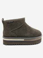 TOMMY JEANS Moteriški odiniai aulinukai, TJW SUEDE FLATFORM BOOT