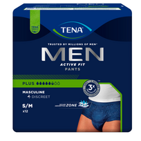 Vyriškos sauskelnės-kelnaitės TENA MEN PANTS PLUS S/M N12