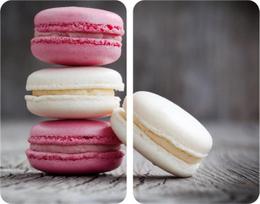 Stiklinės apsauginės plokštės "macarons" 52x30 cm