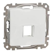 Kompiuterinio lizdo dangtelis 1×RJ45 Schneider Electric Sedna Design SDD111421 (baltas)