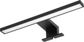 Adviti Led šviestuvas virš veidrodžio, 5w, 30cm, juodas, Ip44