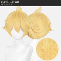 Anime Kagamine Rin Len Cosplay Kostiumai Helovino Kostiumas Kcagamine Brolis Sesuo Lolita Uniforma Vaidmenų Apranga Šventės Uniforma One Size mėlyna