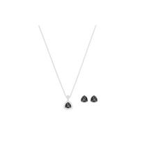 Swarovski Begin Trikampis Juodas Karoliai Ir Auskarų Rinkinys Moteriški papuošalai 5528939 Box (Random Color)