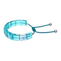 Swarovski Letra Apyrankė Apsauganti nuo piktos akies Moteriškos apyrankės Mėlyna Rodžio dengta 5614971 Box,F