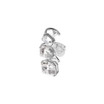Swarovski Millenia Gradient Imituoto Kristalo Rodžio Padengimo Auskarai Clip-On Unisex Auskarai Balti 5602783 Box (Random Color)
