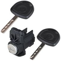 Opel Corsa D 06-14 priekinės kairės durų spynos įdėklas + 2 RAKTAI