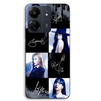 Case For Xiaomi Redmi 13C 4g Blackpink signature photo Maniacase juoda