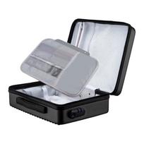 Fireproof Document Box Briefcase Waterproof with Lock Safe Storage for Business Trips Office Commuting Certificates Passports juoda