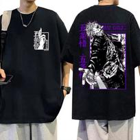 2026 Japanese Anime Jujutsu Kaisen T Shirt Men Women Gojo Satoru New Harajuku Fashion Casual Short Sleeve Tees Cotton Tops Loose 4XL