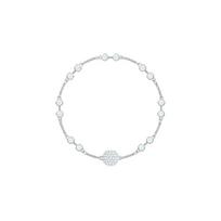 Swarovski Swa Remix Nematomas magnetinis užsegimas Apyrankė Unisex Apyrankė Sidabrinė 5451033 Box (Random Color)