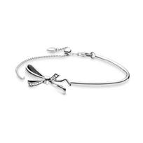Pandora lankelio apyrankė Moteriška apyrankė Sidabrinė 597242CZ Box,16.5cm