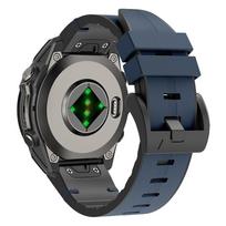 Quick Fit 26mm 22mm Band For Garmin Fenix 8 Pro 47mm 51mm AMOLED MicroLED Leather Silicone Strap Fenix E 6 6X 7 7X/Epix Bracelet QuickFit 22mm