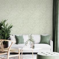 Green Leaves Peel And Stick Wall Cover Fresh Flowers Self Adhesive Water-Repellent Wall Decor Contact Paper Retro Furniture Sticker 44cmx300cm