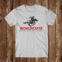Winchester ginklų vyriškas pilkas S-5XL dydis 3XL