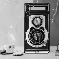 Retro Nostalgia Camera Phone Case For Samsung Galaxy S25 Ultra S20 S21 S22 S23 S24 Ultra Plus S9 S10 S25 FE Cover Galaxy S21 Plus