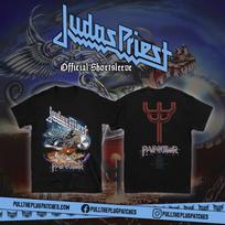 Judas Priest Painkiller T-shirt Men Women Cotton Oversized Y2k Streetwear Short Seleeve Heavy Metal Band Graphic Female Male Clothing 4XL