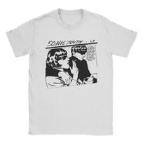 Sonic Youth Marškinėliai Laisvalaikio Harajuku Universalūs Medvilniniai Vintažiniai Trumpomis Rankovėmis Vyrams Moterims Linksmi Streetwear Mados Unisex Viršutiniai Drabužiai 4XL