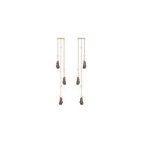 Swarovski Naughty Feather Kutų Ilgi Auskarai Su Skylutėmis Moteriški Auskarai Krištolo 5497873 Box (Random Color)