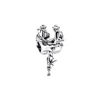 Pandora Disney Sietas ir Kapitonas Kabliakojis Piratų Laivas Pakabukas Moteriškas pakabukas Sidabrinis 792521C00 Silver,F