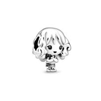 Pandora Harry Potter Hermione Granger pakabukas Moteriškas pakabukas Sidabrinis 798625C01 Box,Silver