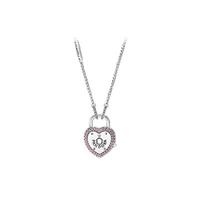Pandora Oath Lock Necklace Women necklaces 396583FPC Box