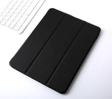 Su pieštuko laikikliu dėklas iPad Pro 12.9 1-osios/2-osios kartos / Modeliams A1584/A1652/A1670/A1671/A1821 Dangtelis Plonas stovas Capa Pro12.9(A1670 A1671) juoda