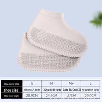 Silicone Non-Slip Rainproof Shoe Covers - Upgraded Wear-Resistant Travel Covers Small S [Sizes 28-34]