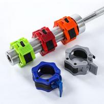 Olympic 50MM Nylon Plastic Barbell Collar Clips pilka spalva