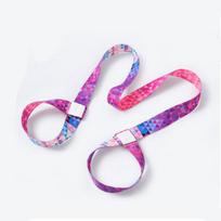 Multifunctional Printed Yoga Mat & Stretching Strap