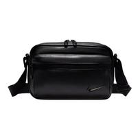 Nike Heritage 3L Logotipas Paprasta Aukštos Klasės Peties Rankinė Unisex Peties Rankinė Juoda IB2528-010 Black