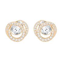 Swarovski Generation Spiraliniai Auskarai Moteriški Auskarai Baltas Rožinio Aukso 5511012 White/Rose Gold-Plated
