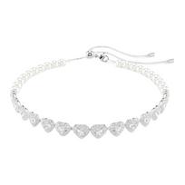 Swarovski Ariana Grande Kapsulės Kolekcija Inkrustuotas Dizainas Rodžiu Padengtas Karoliai Moteriški karoliai Baltas 5720861 Box (Random Color)