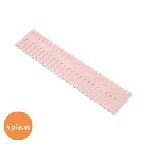 Plastikinė stalčių pertvara, skirta apatiniams drabužiams ir kojinėms laikyti – idealiai tinka organizuoti ir maksimaliai padidinti stalčių erdvę 37*7 cm