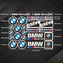 Vinilas BMW Motociklo Lipdukas Logotipas Decals armijos žalia spalva