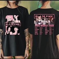 2026 Blackpink marškinėliai, Born Pink marškinėliai, Kpop gerbėjų marškinėliai, Kpop prekių marškinėliai, Blackpink pasaulinio turo marškinėliai, Black Pink marškinėliai 4XL