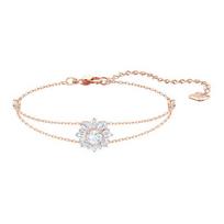Swarovski Sunshine Saulėgrąžos Apyrankė Moteriška apyrankė Rožinio aukso 5451357 Box (Random Color)