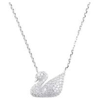 Swarovski gulbės krištolinis pakabukas ant kaklo Moteriškas karoliai 5467384 Box