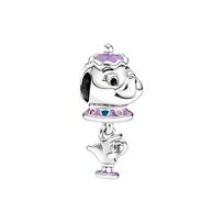 Pandora Disney serija Gražuolė ir pabaisa Arbatinukas Ponia. Potts Ir Chip Amuletas Moteriški Papuošalai Aksesuarai 799015C01 Multicolor,F
