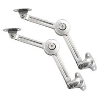 2 Pack Adjustable Tension Soft Closing Hinges Safe Gentle Lid Closures Accessory for Wood Toy Box Storage Chest 1