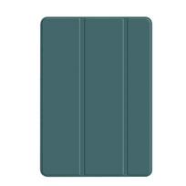 Dėklas skirtas Tab P11 TB-J606F 11 colių, su sulankstomu stoveliu, minkštu silikoniniu galiniu dangteliu, skirtas Tab P11 Plus J607F J616F Tab P11 TB-J606F tamsiai žalia spalva