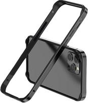 Aliuminio Metalinis Buferio Rėmelis Minkštas Vidinis Silikoninis Dėklas 15 14 13 11 16 Pro Max 12 Mini Plus XR X IPones Plonas Kietas Dangtelis for iphone13 Mini(5.4") juoda