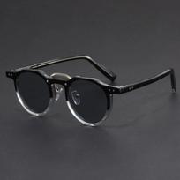 Classic Classic Round Shape Frame Sunglasses Men Hip-hop Punk Style Sun Glasses Women Stylish Sunshade Classic Style Sunglass UV400 Protection Eye