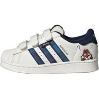 Adidas Disney X Originals Superstar Madingi universalūs žemi vaikiški kedai Vaikiški kedai Balti pilki IH3500 30½