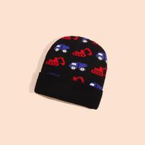 Children's Autumn/Winter Excavator Knit Hat - Warm, Windproof Wool Beanie for Boys and Girls 50cm/1-3 years juoda